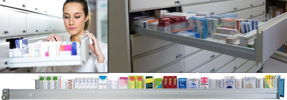 Profesionalni sistemi fioka i specijalizovani nameštaj za apoteke